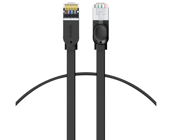 Кабель Baseus High Speed CAT6 Gigabit Ethernet Cable (Flat Cable)30m Cluster (B00133205111-02) Black