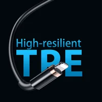 Дата кабель Usams US-SJ485 U63 Type-C To Lightning 20W PD (2m) Черный