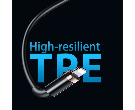 Дата кабель Usams US-SJ485 U63 Type-C To Lightning 20W PD (2m) Черный