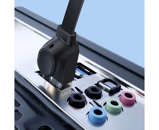 Кабель Baseus High Speed CAT6 Gigabit Ethernet Cable (Flat Cable)30m Cluster (B00133205111-02) Black