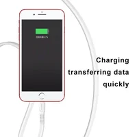 Дата кабель Baseus Tough USB to Lightning 2A (1m) Білий