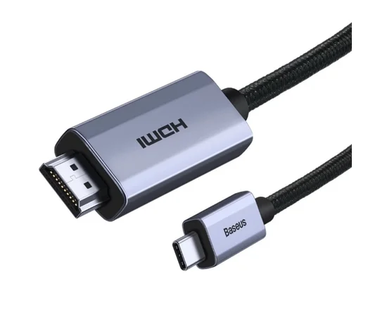 Дата кабель Baseus HDMI High Definition Series Graphene Type-C To 4KHDMI (1m) (WKGQ) Black