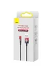 Дата кабель Baseus MVP 2 Elbow-shaped USB to Type-C 100W (2m) (CAVP000520) Black / Red