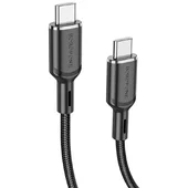 Дата кабель Borofone BX90 Cyber USB to Type-C (1m) Black
