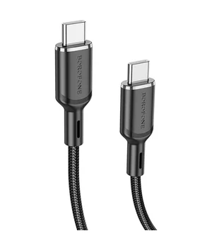 Дата кабель Borofone BX90 Cyber USB to Type-C (1m) Black Дата кабель Borofone BX90 Cyber USB to Type-C (1m) Black