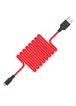 Дата кабель Hoco X21 Silicone MicroUSB Cable (1m) Черный / Красный