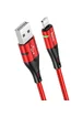 Дата кабель Hoco U93 "Shadow" Lightning (1.2 m) Красный