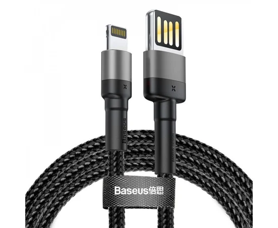 Дата кабель Baseus Cafule Lightning Cable Special Edition 1.5A (2m) (CALKLF-H) Серый