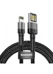 Дата кабель Baseus Cafule Lightning Cable Special Edition 1.5A (2m) (CALKLF-H) Серый
