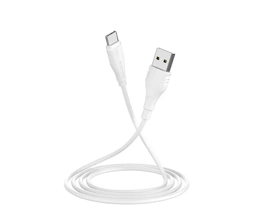 Дата кабель Borofone BX18 Optimal USB to Type-C (1m) Белый