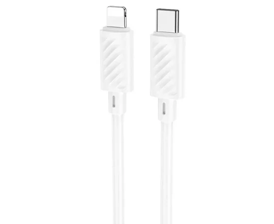 Дата кабель Hoco X88 Gratified PD 20W Type-C to Lightning (1m) White
