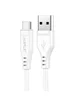 Дата кабель Acefast C3-04 USB-A to USB-C TPE (1m) White