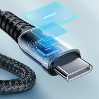 Дата кабель Joyroom S-1230K1 Type-C to Type-C 60W (1.2m) Черный