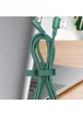 Дата кабель USAMS US-SJ458 U57 Micro Dual Right-angle Cable With Colorful Light (1.2m) Зеленый