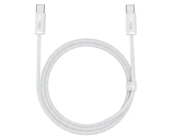 Дата кабель Baseus Dynamic Series Type-C to Type-C 100W (2m) (CALD00030) White