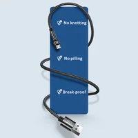 Дата кабель USAMS US-SJ478 U60 Rotatable USB to MicroUSB (1m) Черный