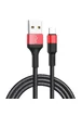 Дата кабель Hoco X26 Xpress Type-C Cable (1m) Черный / Красный