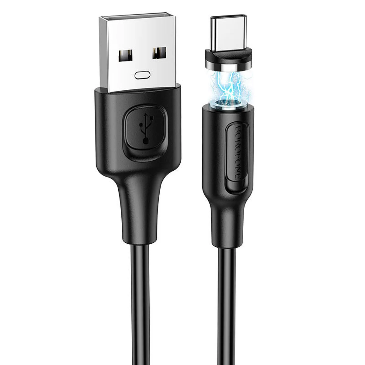 Дата кабель Borofone BX41 Amiable USB to Type-C (1m) Чорний