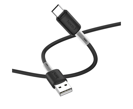 Дата кабель Hoco X48 "Soft" Type-C (1m) Черный
