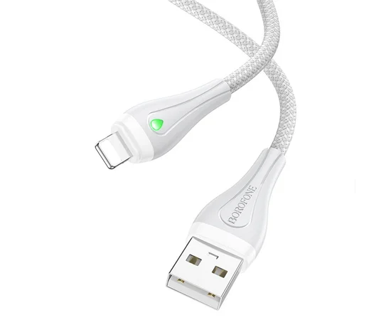 Дата кабель Borofone BX100 Advantage USB to Lightning Gray