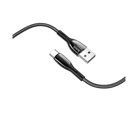 Дата кабель Hoco U89 "Safeness" Type-C (1.2 m) Черный