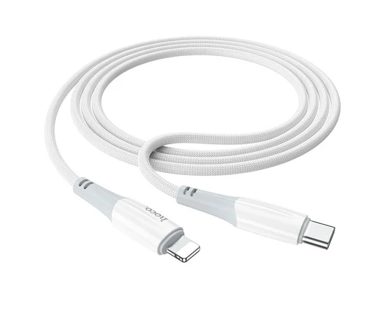 Дата кабель Hoco X70 Ferry PD Type-C to Lightning (1m) Белый