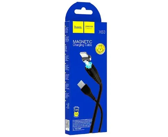 Дата кабель Hoco X63 "Racer" USB to Lightning (1m) Черный