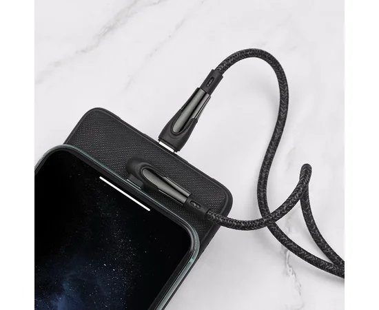 Дата кабель Hoco U84 "Rally PD" Type-C to Lightning (1.2 m) Черный