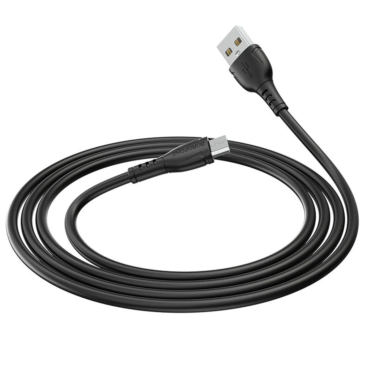 Дата кабель Borofone BX51 Triumph USB to MicroUSB (1m) Чорний