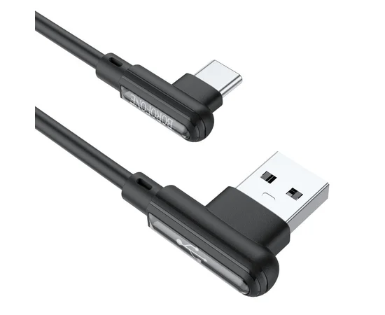 Дата кабель Borofone BX58 Lucky USB to Type-C (1m) Черный