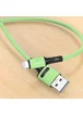 Дата кабель USAMS US-SJ434 U52 USB to Lightning (1m) Зеленый