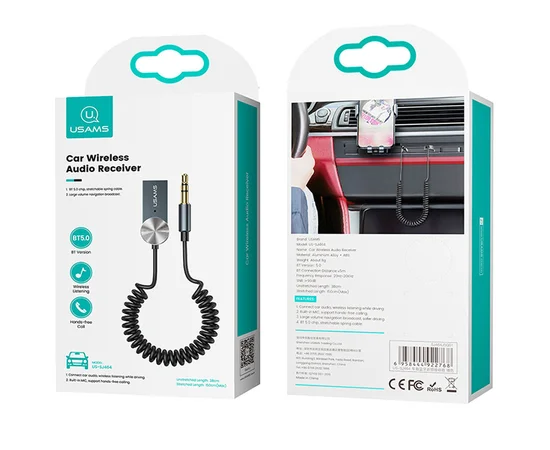 Аудио ресивер Usams US-SJ464 Черный