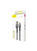 Дата кабель Baseus Cafule Lightning Cable Special Edition 2.4A (1m) (CALKLF) Серый