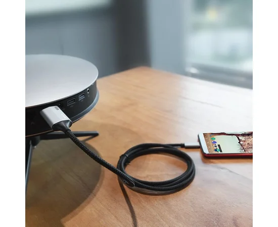 Переходник Hoco UA13 Type-C to HDMI (1.8М) Черный