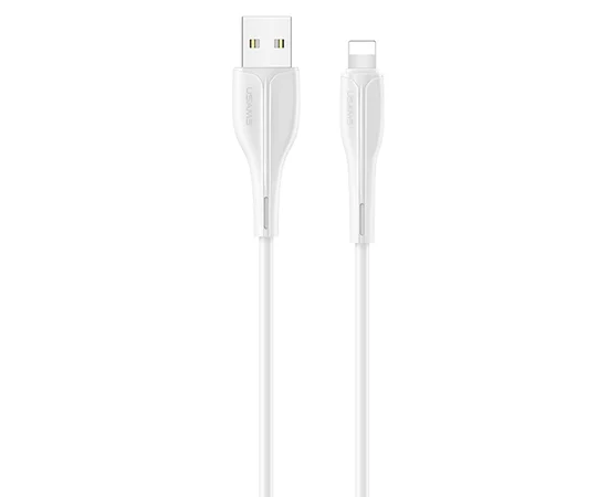 Дата кабель Usams US-SJ371 U-38 USB to Lightning 2A (1m) Белый