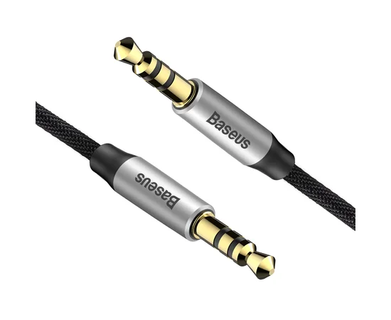 Аудио кабель Aux Baseus Yiven M30 (1m) Черный