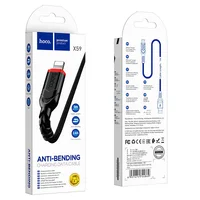 Дата кабель Hoco X59 Victory USB to Lightning (1m) Черный