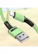 Дата кабель USAMS US-SJ434 U52 USB to Lightning (1m) Зеленый