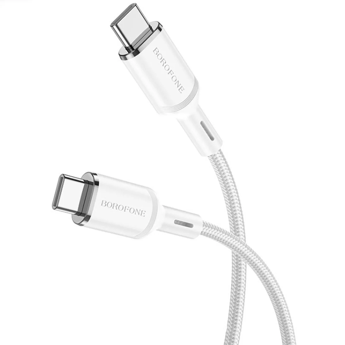 Дата кабель Borofone BX90 Cyber USB для Type-C (1m) White