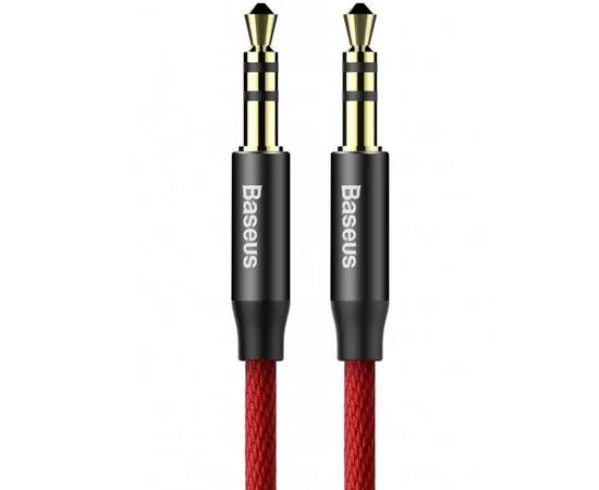 Аудио кабель Aux Baseus Yiven M30 (1.5m) (CAM30-CS) Черный / Красный