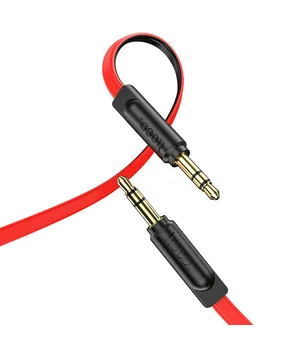 Аудио кабель Aux Hoco UPA16 (1m) Красный