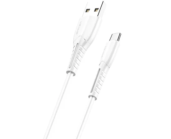 Дата кабель Usams US-SJ366 U35 USB to Type-C (1m) White