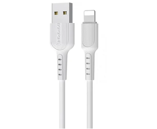 Дата кабель Borofone BX16 USB to Lightning (1m) Белый