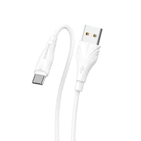 Дата кабель Borofone BX18 Optimal USB to Type-C (3m) Білий