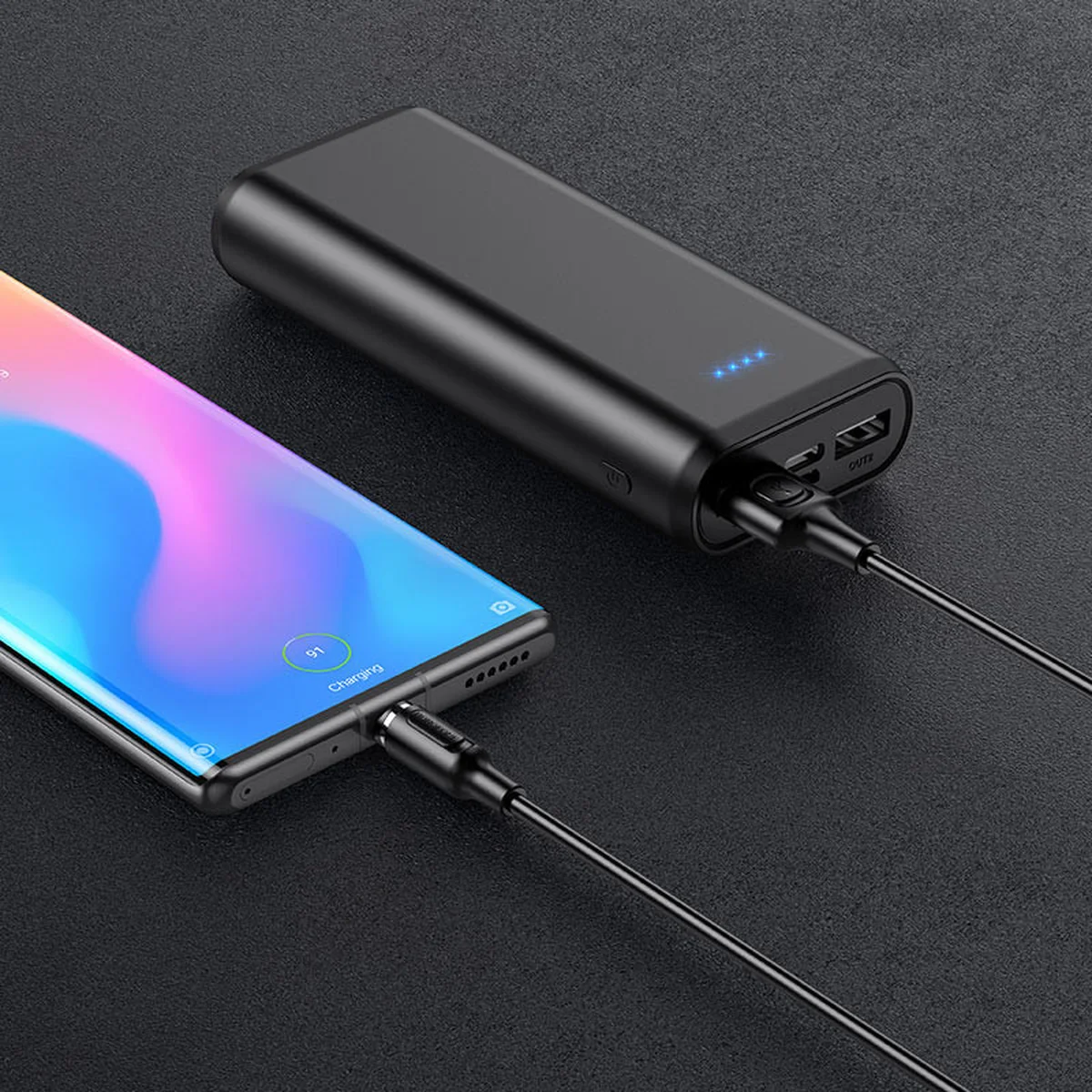 Дата кабель Borofone BX41 Amiable USB to Type-C (1m) Чорний