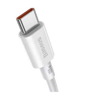Дата кабель Baseus Superior Series Fast Charging Type-C to Type-C PD 100W (1m) (CATYS-B) Белый