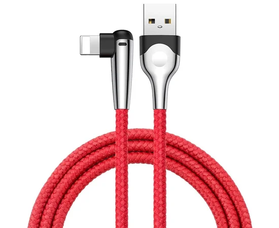Дата кабель Baseus Sharp-Bird Mobile Game Lightning Cable 2.4A (1m) Красный