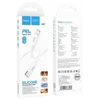 Дата кабель Hoco X87 Magic Type-C to Lightning (1m) White