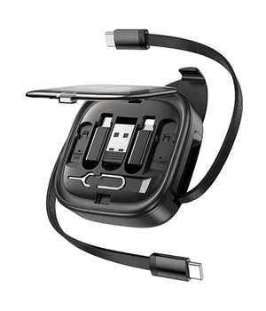 Дата кабель Hoco U140 with cable set 5in1 60W (0.95m) Black