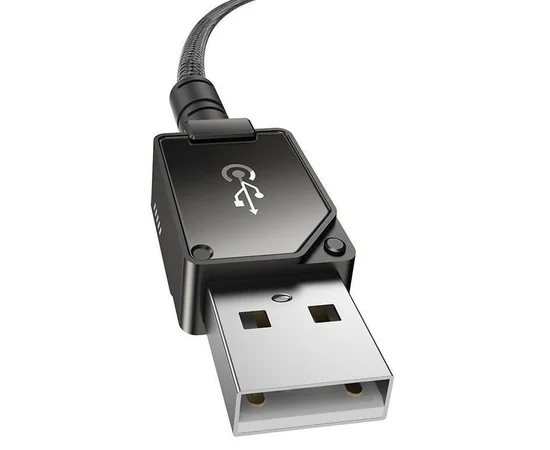Дата кабель Baseus Unbreakable Series Fast Charging USB to Lightning 2.4A 1m (P10355802111-0) Black
